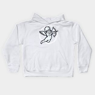 Angel with arrow Kids Hoodie